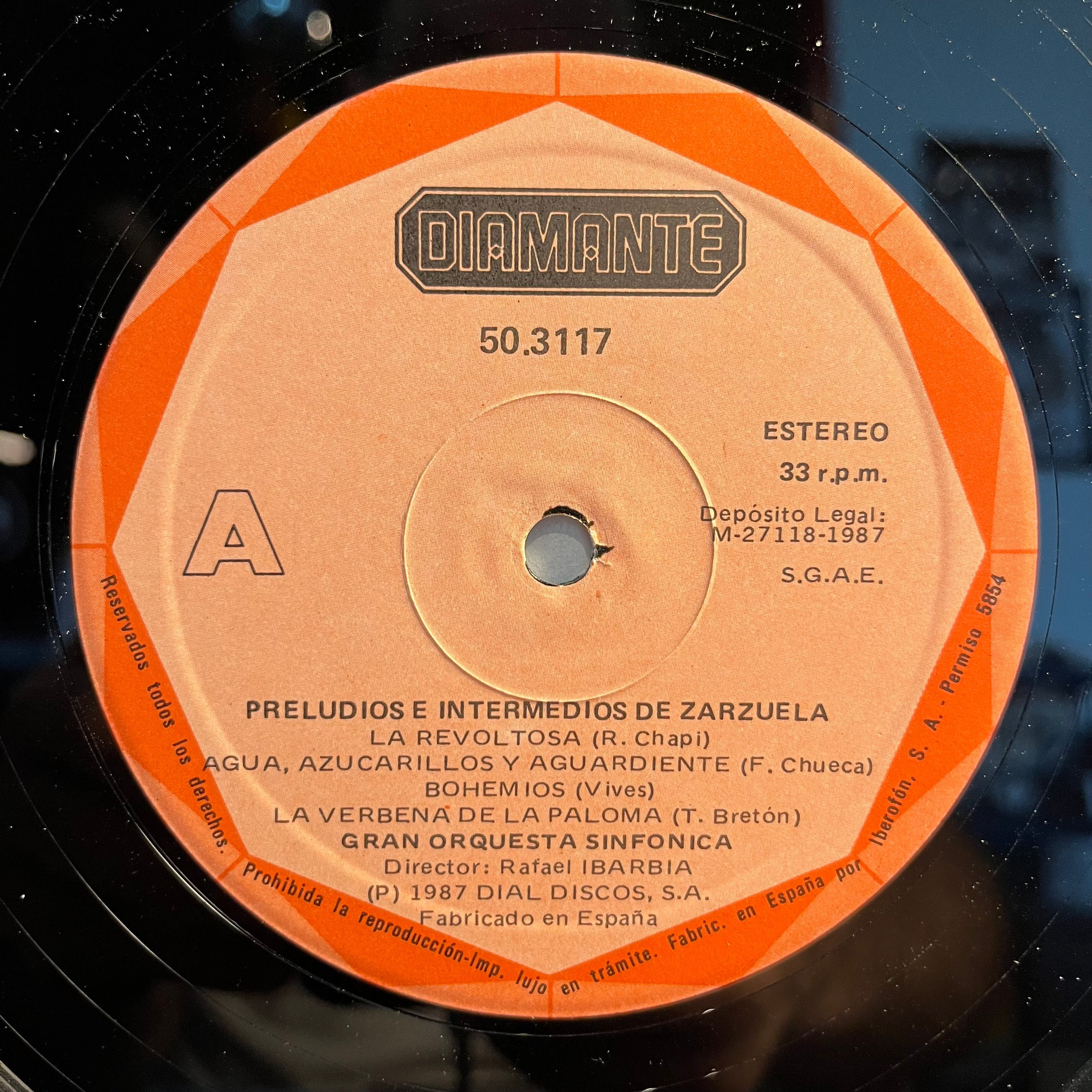 Preludios E Intermedios De Zarzuela | Excellent (EX) Excellent (EX)