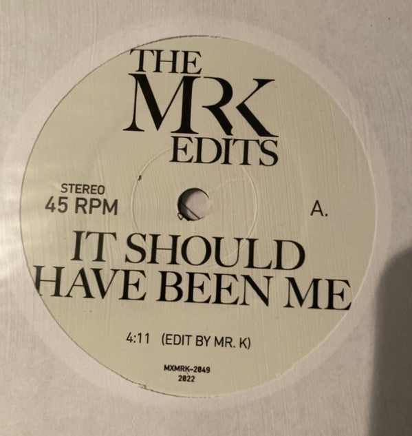 It Should Have Been Me / Brand New Lover (7" VINYL) | Mint (M) Generic
