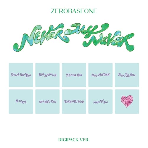 Zerobaseone - Never Say Never [Digipack Ver.] |
