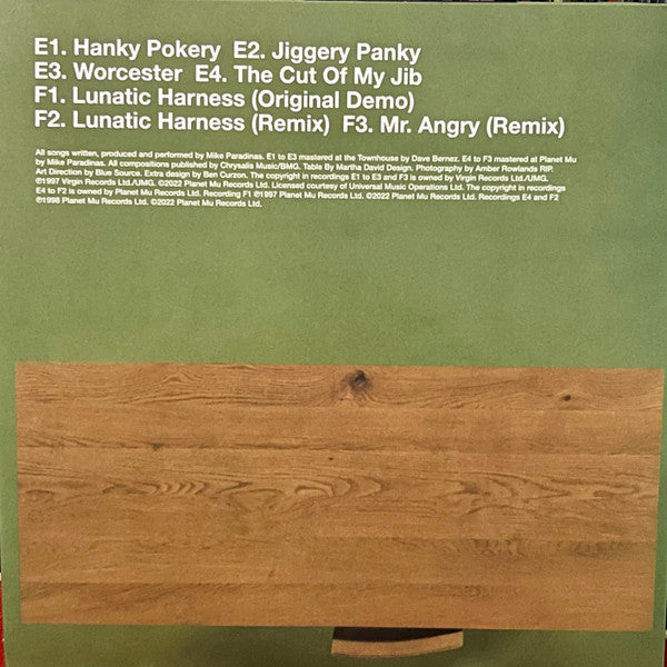 Lunatic Harness (25th Anniversary Edition CLEAR VINYL) | Mint (M) Mint (M)